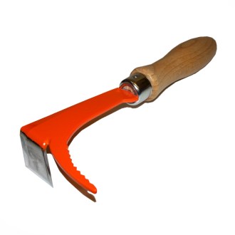 Hive tool combined with wooden handle